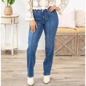 Judy Blue Dark Wash Slim Fit Skinny Jeans Size 13/31 Stretch High Rise